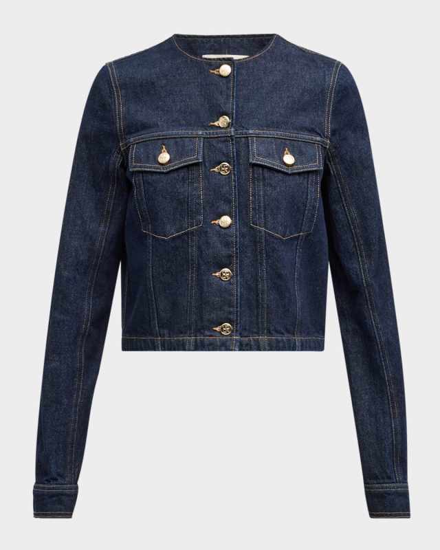 The Sabine Tailored Denim Jacket